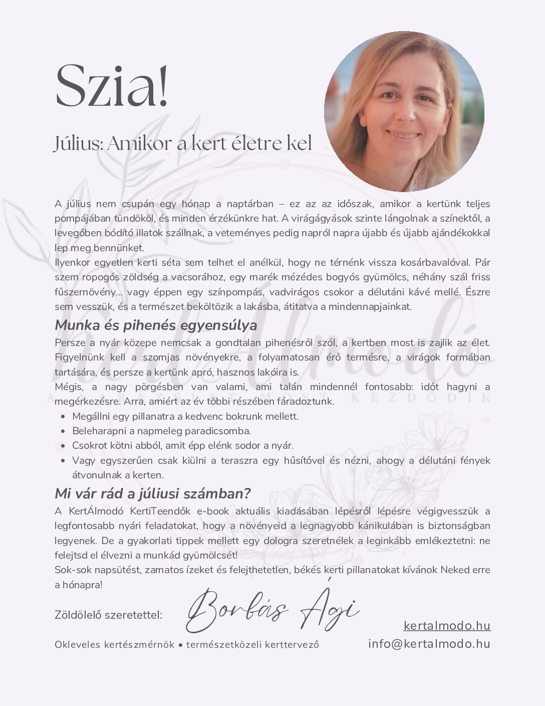 Kerti Teendők e-magazin - 12 hónapra - Image 3